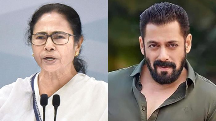 মমতা বন্দ্যোপাধ্যায় ও সলমন খান