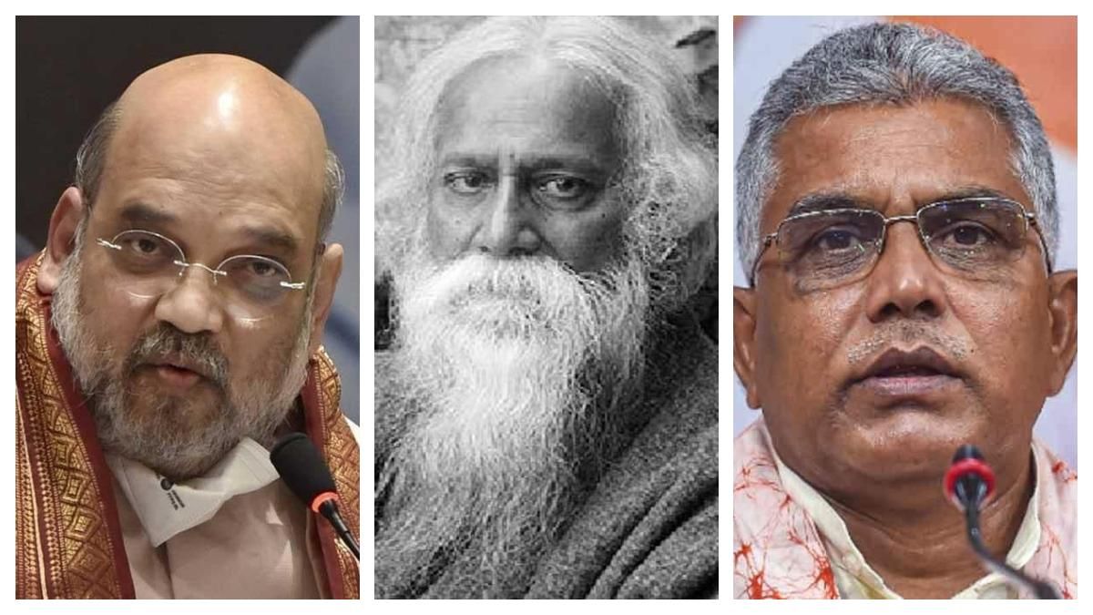 রবীন্দ্র জয়ন্তীতে রাজ্যে অমিত শাহ