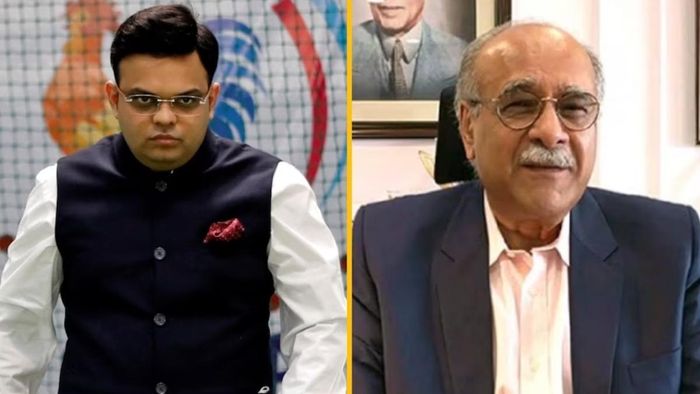 জয় শাহ ও নাজম শেট্টি