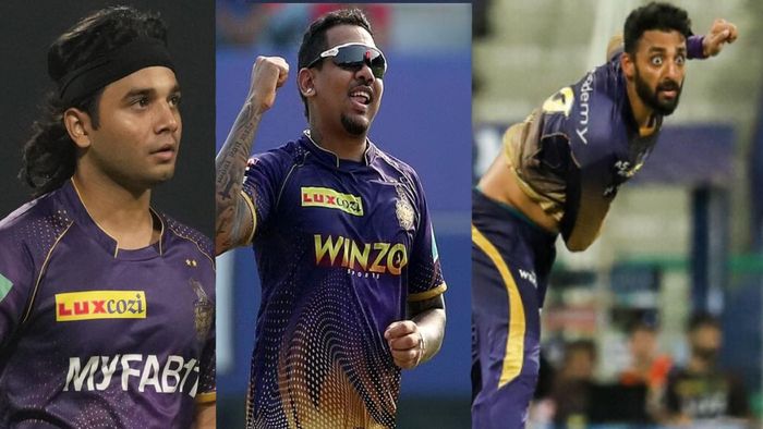 কেকেআর-এর তিন স্পিনার সুয়াশ, নারিন ও বরুণ