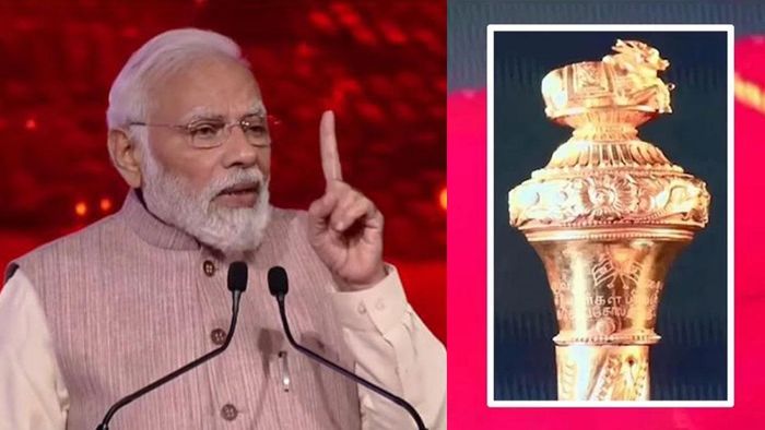 প্রধানমন্ত্রী মোদী ও রাজদণ্ড