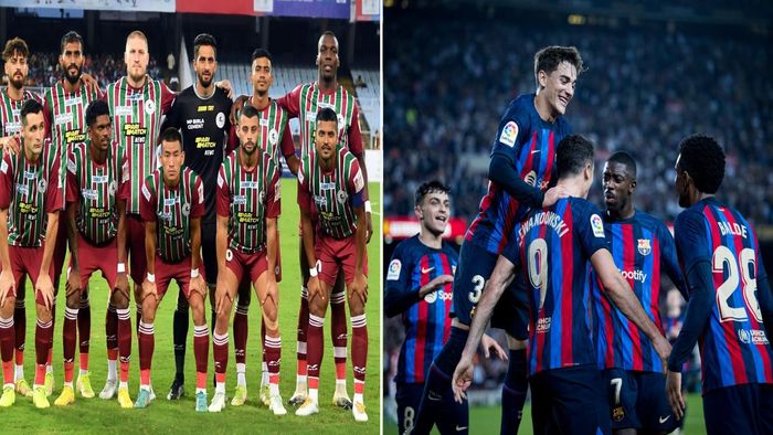 মোহনবাগান ও বার্সেলোনা
