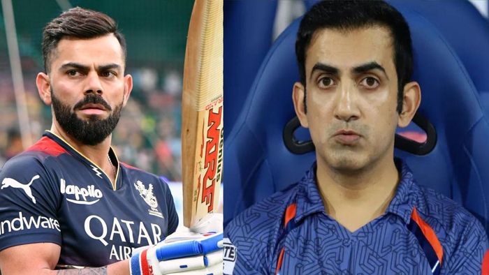 বিরাট কোহলি ও গৌতম গম্ভীর