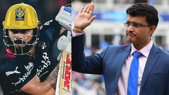 বিরাট কোহলি ও সৌরভ গঙ্গোপাধ্যায়