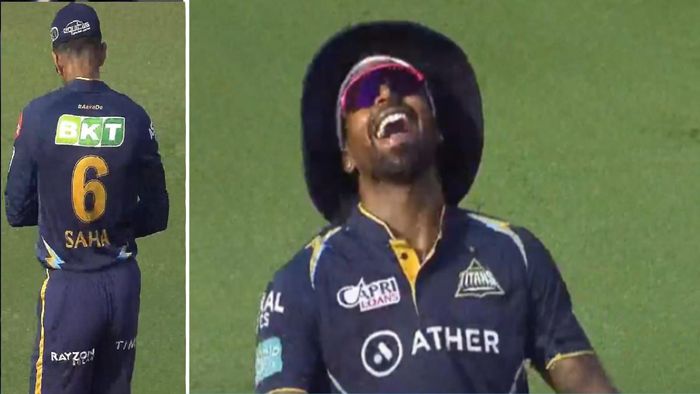 উল্টো প্যান্ট পরে ঋদ্ধিমান