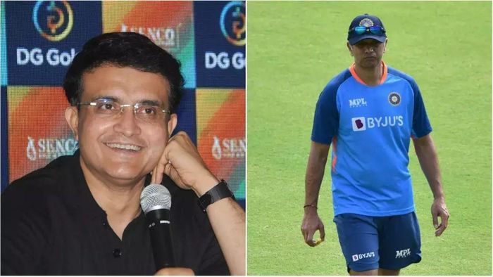 সৌরভ গঙ্গোপাধ্যায় ও রাহুল দ্রাবিড়