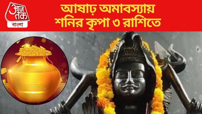 আষাঢ় অমাবস্যায় শনির কৃপা ৩ রাশিতে