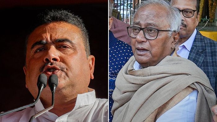 শুভেন্দু অধিকারী ও সৌগত রায়