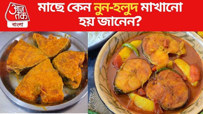 মাছে নুন-হলুদ মাখিয়ে রাখার কারণ জানুন