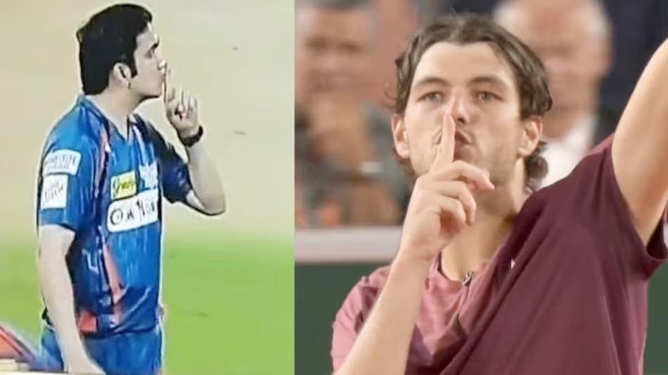 IPL-এর প্রভাব ফ্রেঞ্চ ওপেনেও, গম্ভীরের মতো সেলিব্রেশন টেনিস তারকার  IPL-এর প্রভাব ফ্রেঞ্চ ওপেনেও, গম্ভীরের মতো সেলিব্রেশন টেনিস তারকার