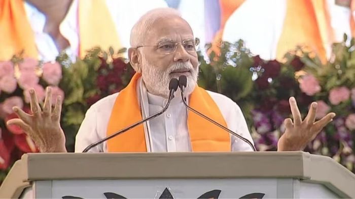 ভোপালে প্রধানমন্ত্রী মোদী