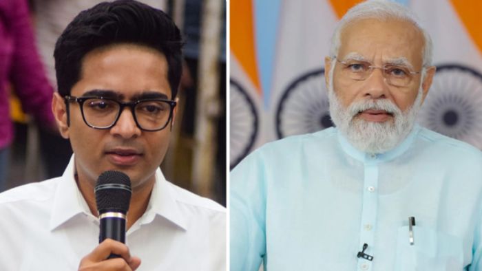 নরেন্দ্র মোদীকে চ্যালেঞ্জ অভিষেকের।