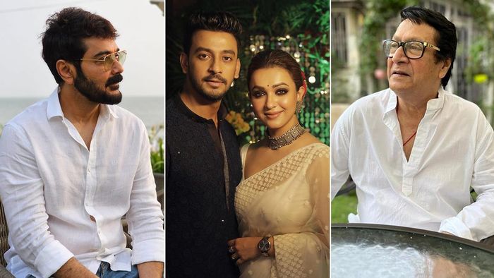 প্রসেনজিৎ, বনি, কৌশানী ও রঞ্জিত (ছবি: ফেসবুক)