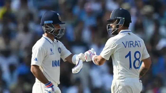 অজিঙ্কা রাহানে ও বিরাট কোহলি