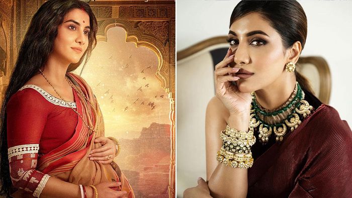 সত্যবতীর লুকে অভিনেত্রী রুক্মিণী মৈত্র (ছবি: ফেসবুক)