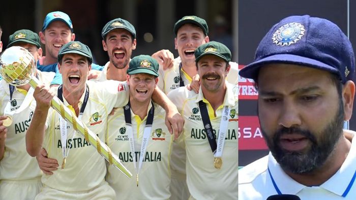 ট্রফি জিতে উচ্ছ্বসিত অস্ট্রেলিয়া, হতাশ রোহিত