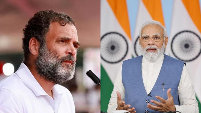 প্রধানমন্ত্রী মোদী ও রাহুল গান্ধী