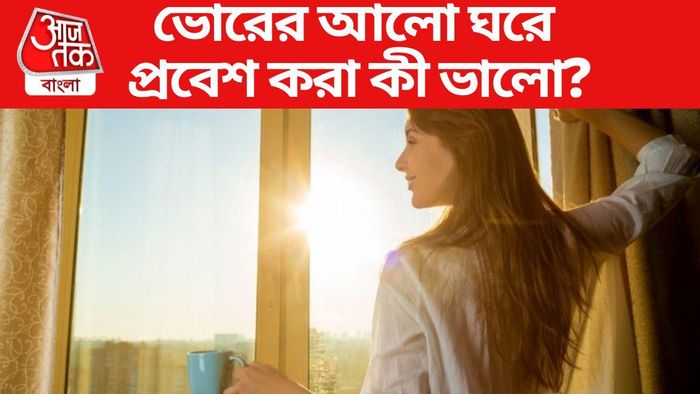 ঘরে ভোরের আলো প্রবেশ কী ভালো?