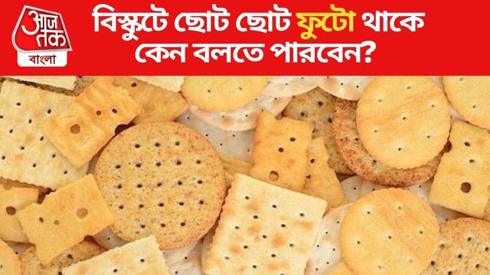 বিস্কুটে ছোট ছোট ফুটো থাকে কেন? পিছনে বড় কারণ