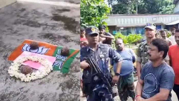 বনগাঁর গ্রাম পঞ্চায়েতের বিজেপি প্রার্থীকে হুমকি দেওয়ার অভিযোগ।