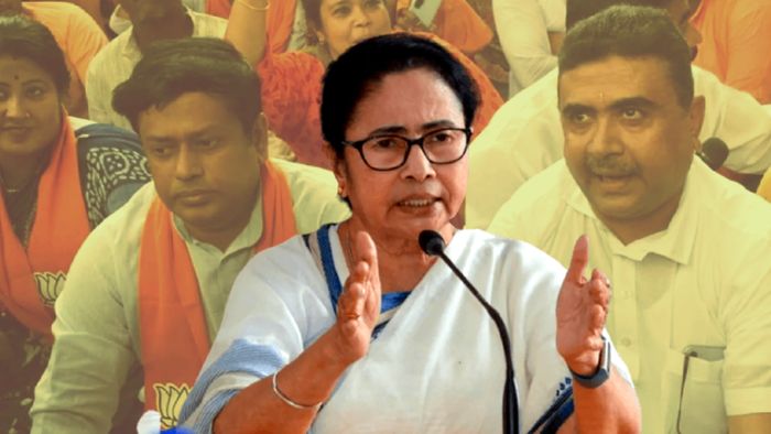 মমতার নিশানায় বিজেপি।