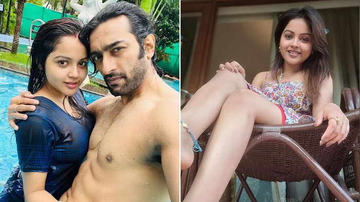 অভিনেতা জিতু কমল ও নবনীতা দাস (ছবি: ফেসবুক)