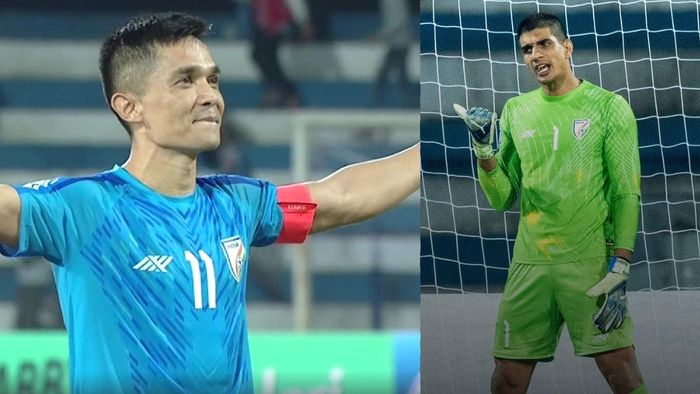 সুনীল ছেত্রেঈ ও গুরপ্রীত সিং সান্ধু