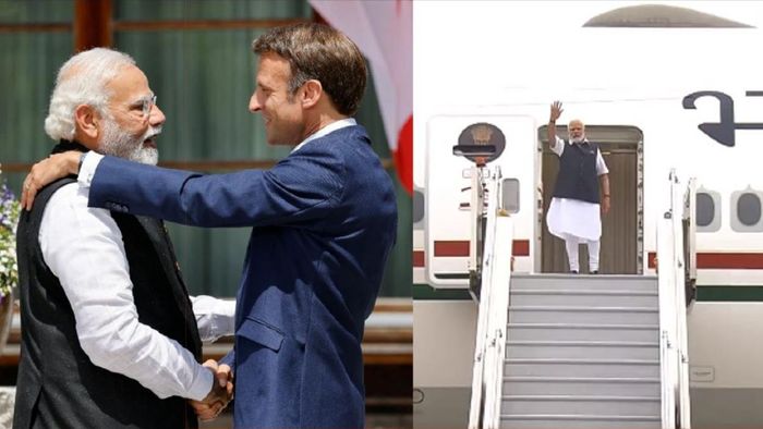 modi emanuel macron