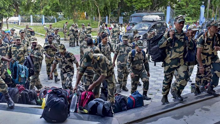 রাজ্যে ৮২২ কোম্পানি দিয়েই পঞ্চায়েত ভোট হবে