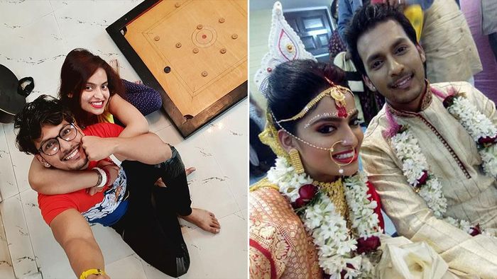 রাজা গোস্বামী ও মধুবনী গোস্বামী (ছবি: ফেসবুক)