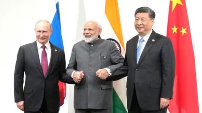 প্রধানমন্ত্রী মোদী, পুতিন ও শি জিনপিং