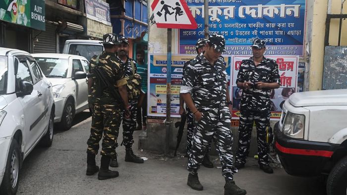 পঞ্চায়েত ভোটে কেন্দ্রীয় বাহিনী মোতায়েন