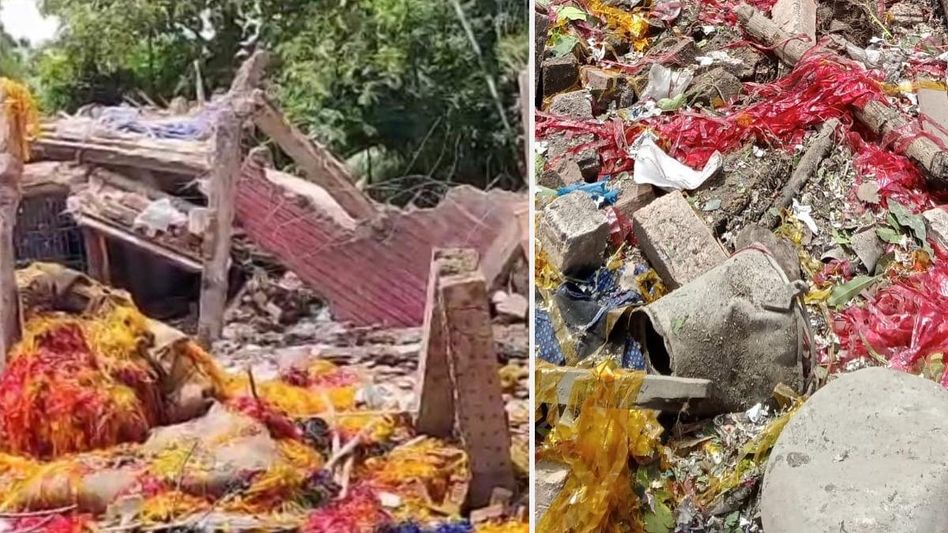 দত্তপুকুরে বেআইনি বাজি কারখানায় ভয়াবহ বিস্ফোরণ মৃত কমপক্ষে ৭ দত্তপুকুরে বেআইনি বাজি কারখানায় ভয়াবহ বিস্ফোরণ মৃত কমপক্ষে ৭