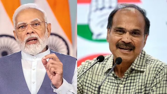 অধীরের নিশানায় মোদী।