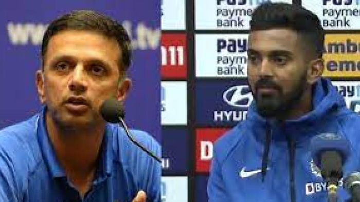 রাহুল দ্রাবিড় ও কেএল রাহুল