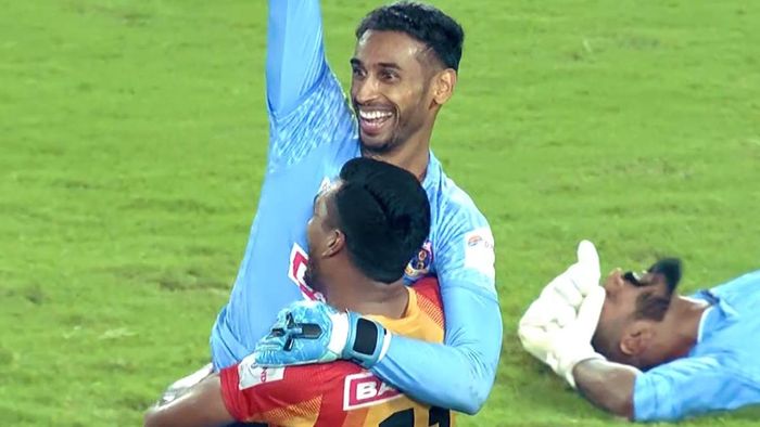 ইস্টবেঙ্গলকে ফাইনালে তুলে গিলের উচ্ছ্বাস