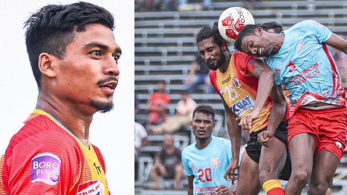 মহিতোষ ও ইস্টবেঙ্গল (ছবি- ইস্টবেঙ্গল)