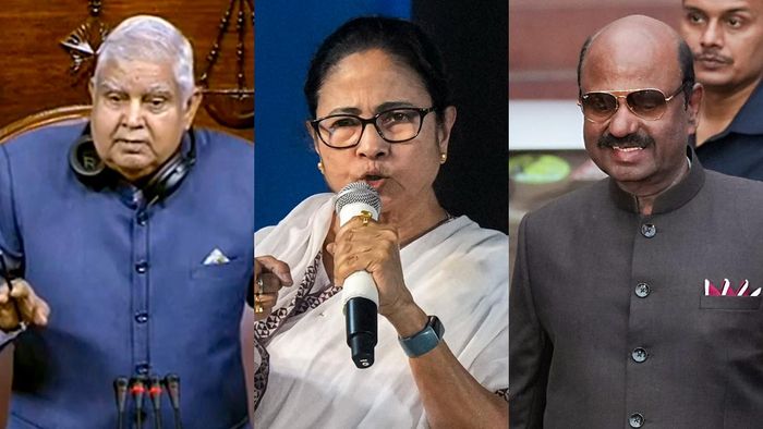 বোসকে তোপ দাগতে ধনখড় স্তুতি মমতার গলায়