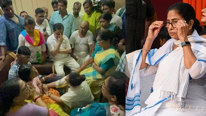 যাদবপুরে মৃত ছাত্রের বাড়িতে তৃণমূল প্রতিনিধি দল