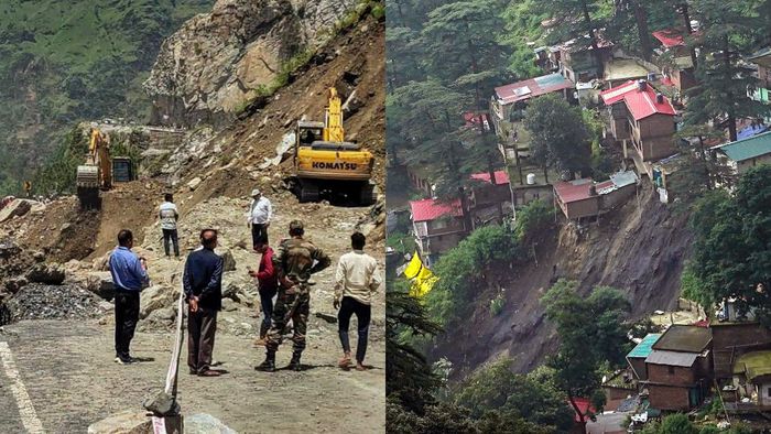 বৃষ্টি-ধসে হিমাচল ও উত্তরাখণ্ডে মৃতের সংখ্যা বেড়ে ৮১
