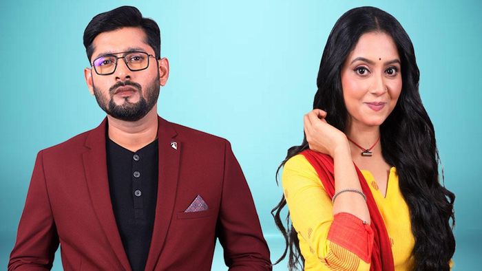 'শ্যামা' ধারাবাহিকের লুকে হানি বাফনা ও টুম্পা ঘোষ