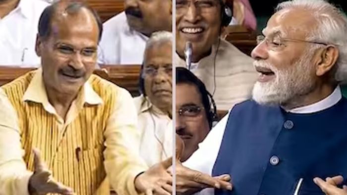 মোদীর নিশানায় অধীর।