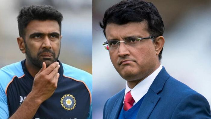 রবিচন্দ্রন অশ্বিন ও সৌরভ গঙ্গোপাধ্যায়