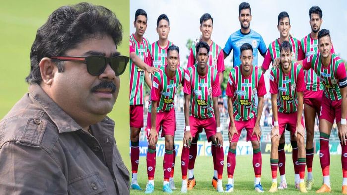 দেবাশিস দত্ত ও মোহনবাগান দল