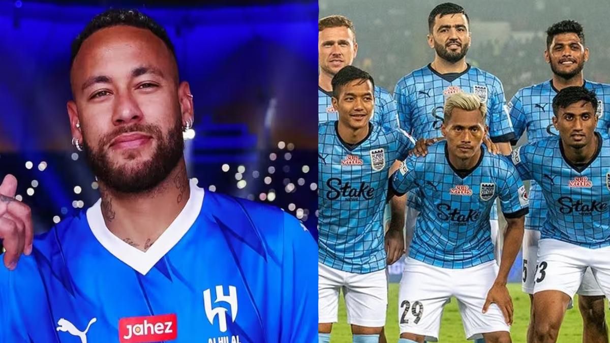 নেইমার ও মুম্বই সিটি এফসি দল