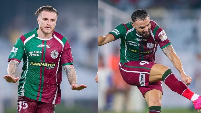 মোহনবাগানের দুই গোলদাতা কামিন্স, সাদিকু