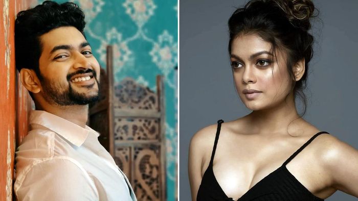 ওম সাহানি ও মৌমিতা সরকার (ছবি: ফেসবুক)