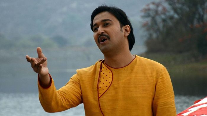 'রামপ্রসাদ' ধারাবাহিকের দৃশ্যে সব্যসাচী চৌধুরী