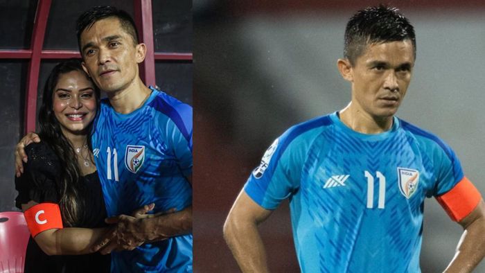 সুনীল ছেত্রী ও সোনম