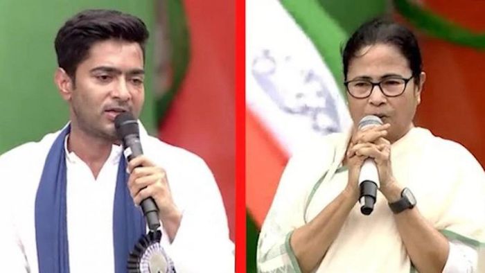 গান্ধী জয়ন্তীতে রাজঘাটে মমতা-অভিষেক, ১০০ দিনের টাকার দাবিতে নয়া কর্মসূচি